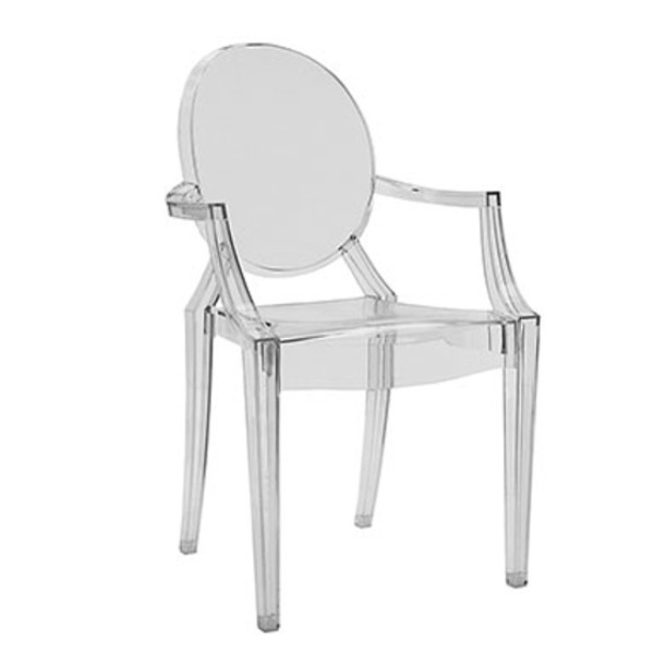 Kartell Louis Ghost stol designet Starck